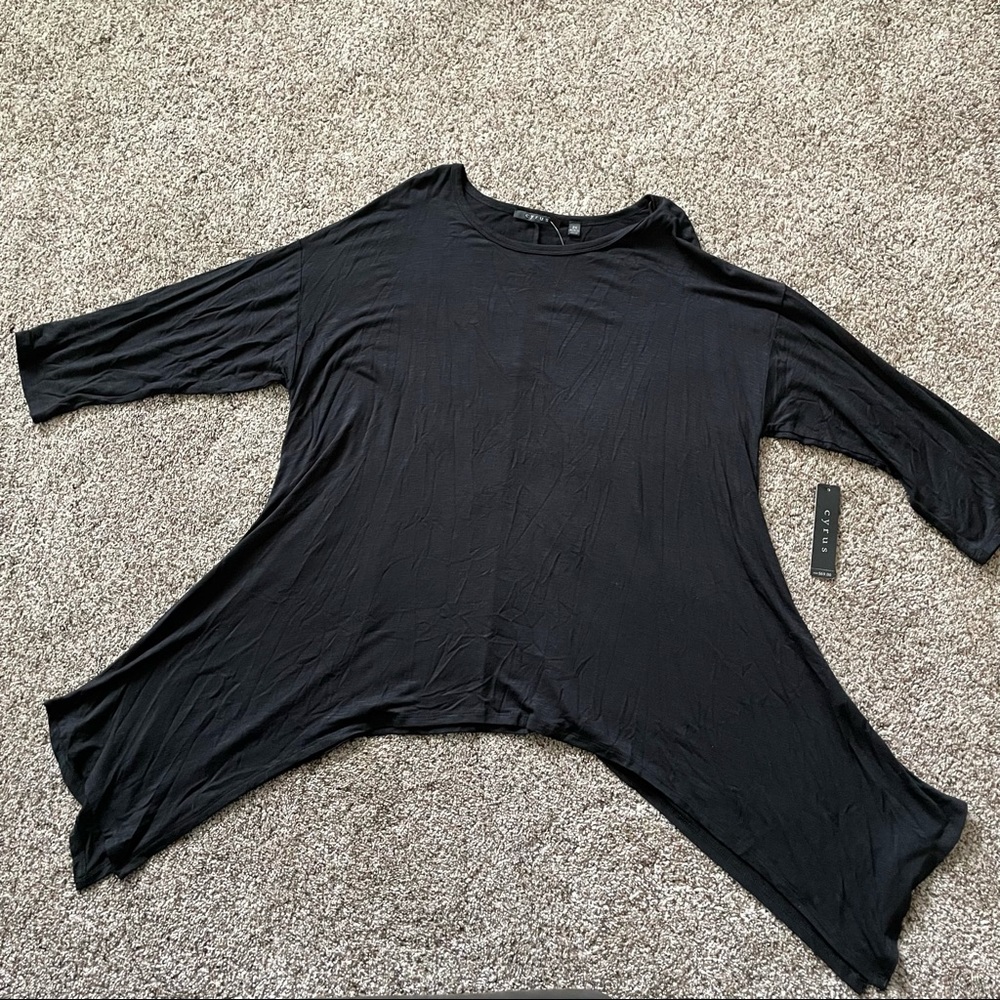 Black Long Sleeve Tunic
